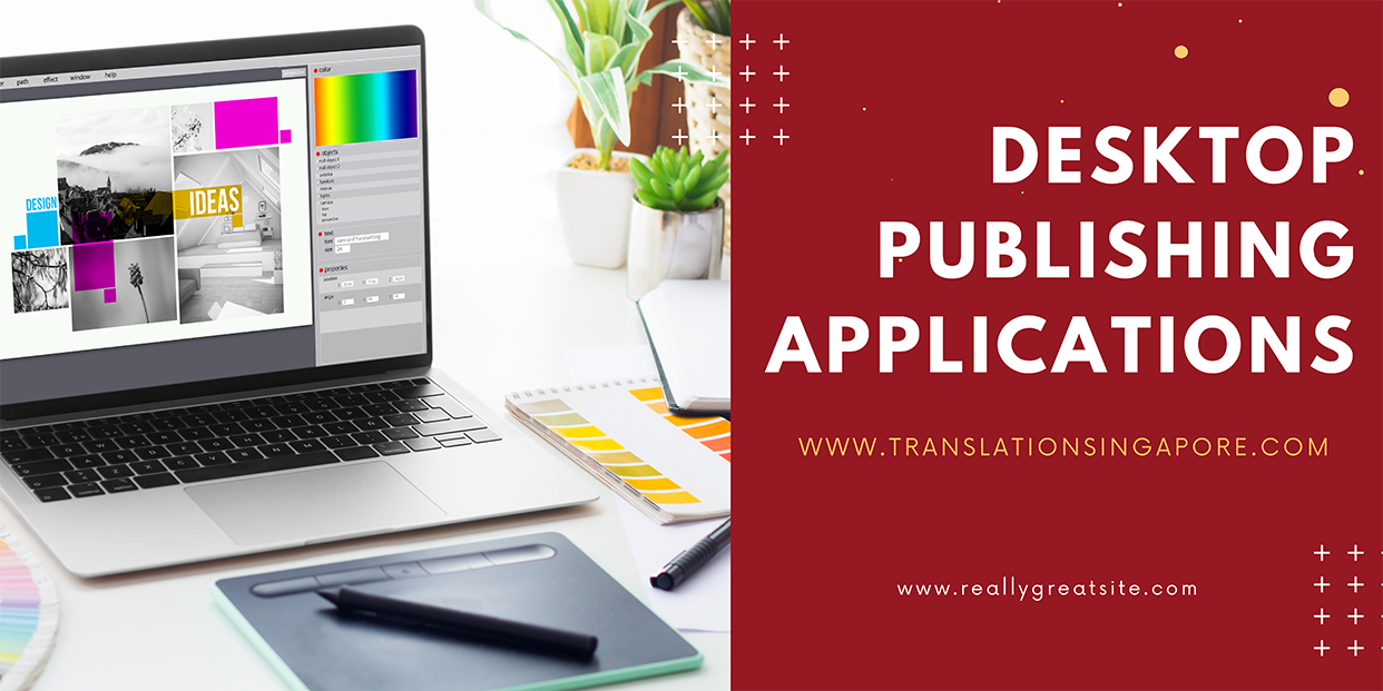 Desktop publishing applications