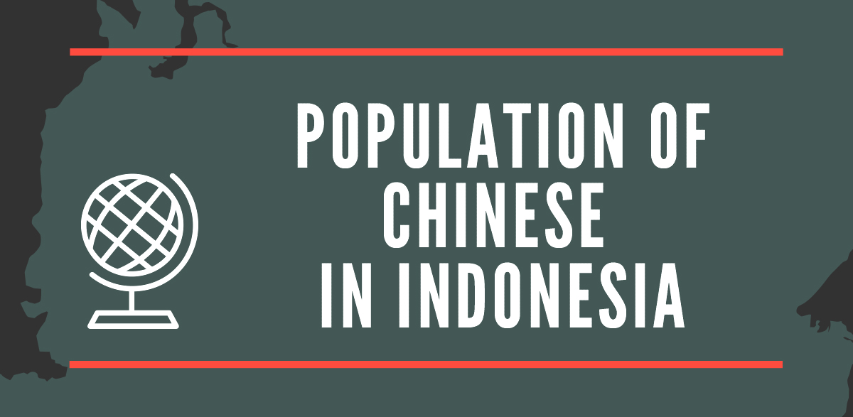 Population of Chinese in Indonesia